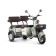 Электротрицикл Rutrike Gelbert Beta 48V/60V 800Вт (Зелено-белый-3030)