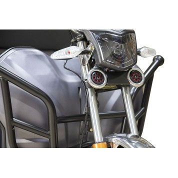 Грузовой электротрицикл Rutrike Гибрид 1500 60V1000W (Черный-2838)-8