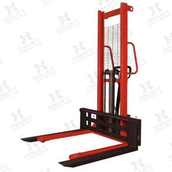 Гидравлический Штабелер с Широкими Опорными Лапами HS16-W OXLIFT 1600 мм 1500 кг-1