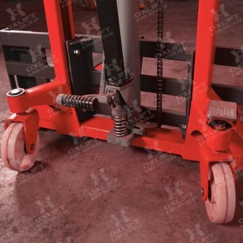Гидравлический Штабелер с Широкими Опорными Лапами HS16-W OXLIFT 1600 мм 1500 кг-3