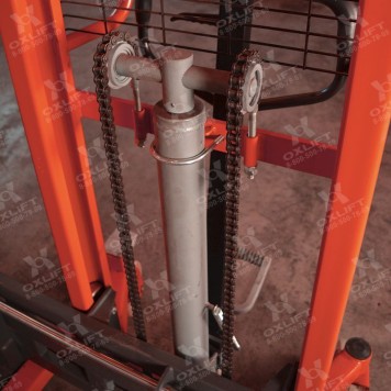 Гидравлический Штабелер с Широкими Опорными Лапами HS16-W OXLIFT 1600 мм 1500 кг-6