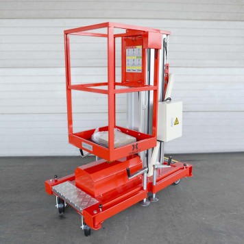 Телескопический Одномачтовый Подъемник ZX-1-060 OXLIFT 6 м 125 кг-2