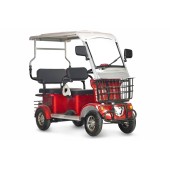 Электроскутер четырехколесный Rutrike Gelbert Hara 48V/60V 600Вт (Красный-3041)