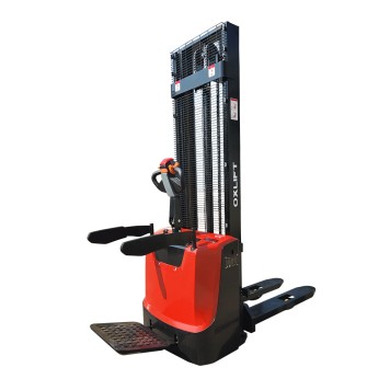 Самоходный Штабелер OXLIFT BX20E 3600 мм 2000 кг с платформой для оператора 48V 65AH-1