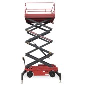 OXLIFT QZ-050-090 Самоходный (поводковый) подъемник ножничного типа с питанием от АКБ 9000 мм 500 кг