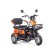 Электротрицикл Rutrike Gelbert Caf 48V/60V 600Вт (Оранжевый-3037)
