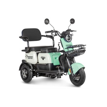 Электротрицикл Rutrike Gelbert Vega 48V/60V 600Вт (Зеленый-3065)