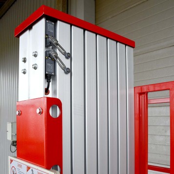 Телескопический Одномачтовый Подъемник ZX-1-100 OXLIFT 10 м 125 кг-7