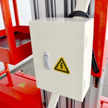 Телескопический Одномачтовый Подъемник ZX-1-100 OXLIFT 10 м 125 кг-6
