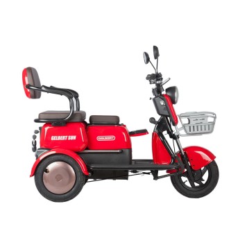 Электротрицикл Rutrike Gelbert Sun 48V/60V 650Вт (Фиолетово-белый-3060)-5