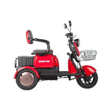 Электротрицикл Rutrike Gelbert Sun 48V/60V 650Вт (Фиолетово-белый-3060)-8