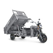 Грузовой электрический трицикл Rutrike D5 1500 гидравлика (72V1500W) (Серый-2797)