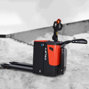 Самоходная Тележка OXLIFT TX20L 2000 кг Li-ion с платформой для оператора-2