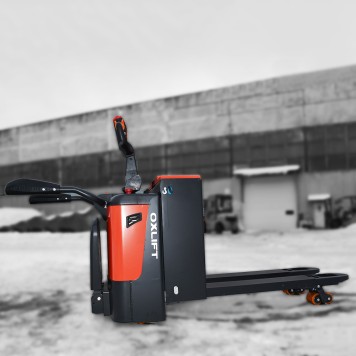 Самоходная Тележка OXLIFT TX20L 2000 кг Li-ion с платформой для оператора-4