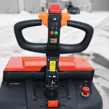 Самоходная Тележка OXLIFT TX20L 2000 кг Li-ion с платформой для оператора-7