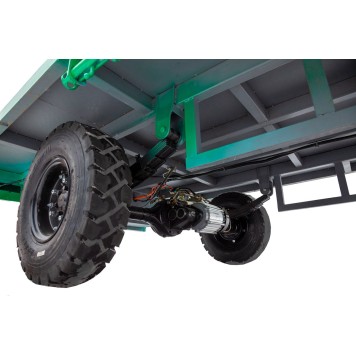 Платформенная тележка электрическая Rutrike БАЗА-9