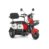Электротрицикл Rutrike Gelbert Vega 48V/60V 600Вт (Красный-3066)