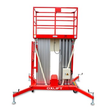 Телескопический Двухмачтовый Подъемник ZX-2-140 OXLIFT 14 м 200 кг-1