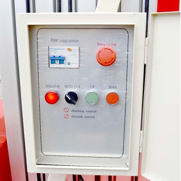Телескопический Двухмачтовый Подъемник ZX-2-140 OXLIFT 14 м 200 кг-6