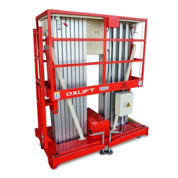 Телескопический Двухмачтовый Подъемник ZX-2-140 OXLIFT 14 м 200 кг-3