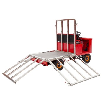 Платформенная тележка электрическая Rutrike КАРА-4