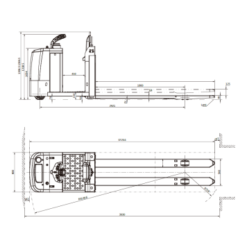 Подборщик заказов CJD25-AC2-L 1150 мм 2500 кг-7