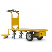 Платформенная тележка электрическая Rutrike ПЛИТА 1500
