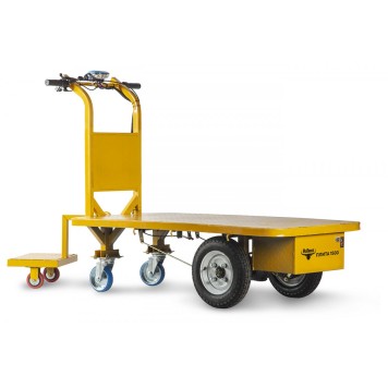 Платформенная тележка электрическая Rutrike ПЛИТА 1500