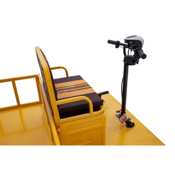 Платформенная тележка электрическая Rutrike ПЕРОН ТРАП-4