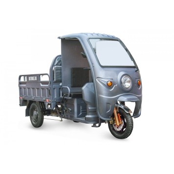Грузовой электротрицикл Rutrike Глобус 1500 60V/1000W (Серый-2574)