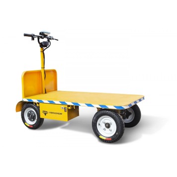 Платформенная тележка электрическая Rutrike ПЛИТА БУКСИР 1500