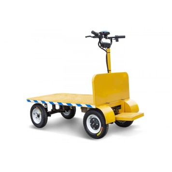 Платформенная тележка электрическая Rutrike ПЛИТА БУКСИР 1500-2