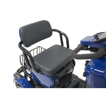 Электроскутер четырехколесный Rutrike Квадро (Синий-3266)-3