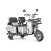 Электротрицикл Rutrike Gelbert Tuban 48V/60V 600Вт (Белый-3063)