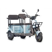 Электротрицикл Wanshida U1-X 60V 800Вт (Молочно-белый-3095)