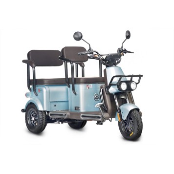 Электротрицикл Wanshida U1-X 60V 800Вт (Молочно-белый-3095)