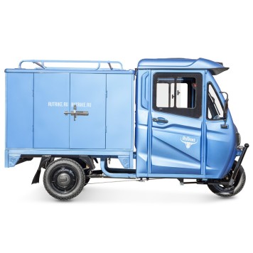 Грузовой электротрицикл Rutrike КАРГО Кабина Дуал обогрев 1500 60V1000W (Зеленый-2855)-5