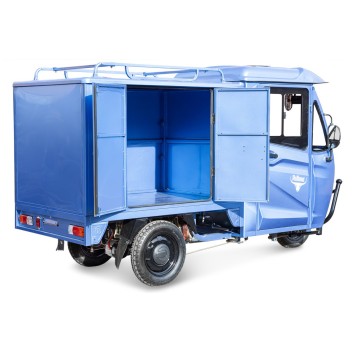Грузовой электротрицикл Rutrike КАРГО Кабина Дуал обогрев 1500 60V1000W (Зеленый-2855)-4