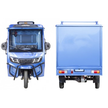 Грузовой электротрицикл Rutrike КАРГО Кабина Дуал обогрев 1500 60V1000W (Зеленый-2855)-7
