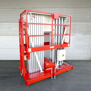 Телескопический Двухмачтовый Подъемник ZX-2-120 OXLIFT 12 м 200 кг-1