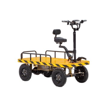Платформенная тележка электрическая Rutrike СКЛАД 1500