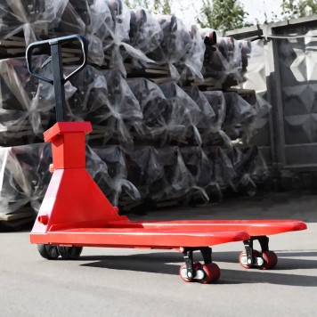 Ручная Гидравлическая Тележка с Весами OXLIFT OX25V 2500 кг-6