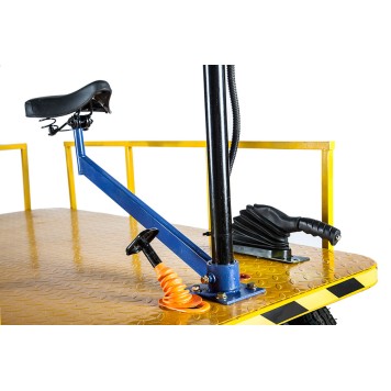 Платформенная тележка электрическая Rutrike СКЛАД 1750-3