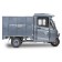 Грузовой электротрицикл Rutrike КАРГО Кабина Дуал NEXT 72V 2000W (Серый-3237)