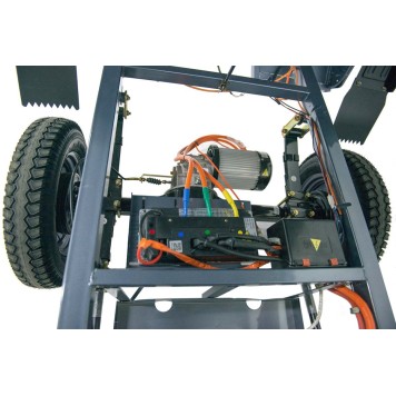 Грузовой электротрицикл Rutrike КАРГО Кабина Дуал NEXT 72V 2000W (Серый-3237)-1