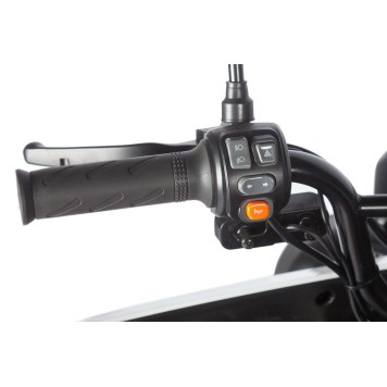Электротрицикл Wanshida DOUHAO 60V 800Вт (Черно-бело-красный-3069)-6