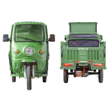 Грузовой электротрицикл Rutrike Гермес 1500 60V1200W (Серый-2751)-2