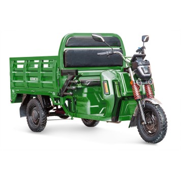 Грузовой электротрицикл Rutrike Антей Pro 1500 60V1200W (темно-зеленый-2790)