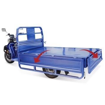 Грузовой электрический трицикл Rutrike Эксперт ПРО 2000 (Серый-3124)-5