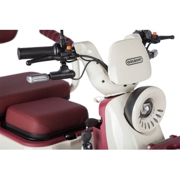 Электротрицикл Rutrike Gelbert Mercury 48V/60V 650Вт (Бело-красный-3050)-13